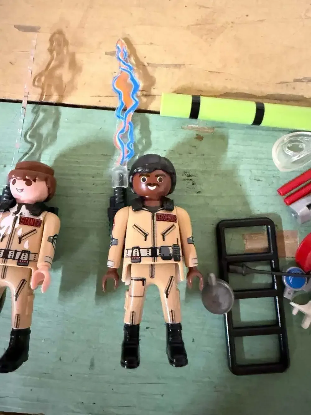 Playmobil Ghostbusters Figures (Janine Melnitz, Ray Stantz, Winston Zeddemore)